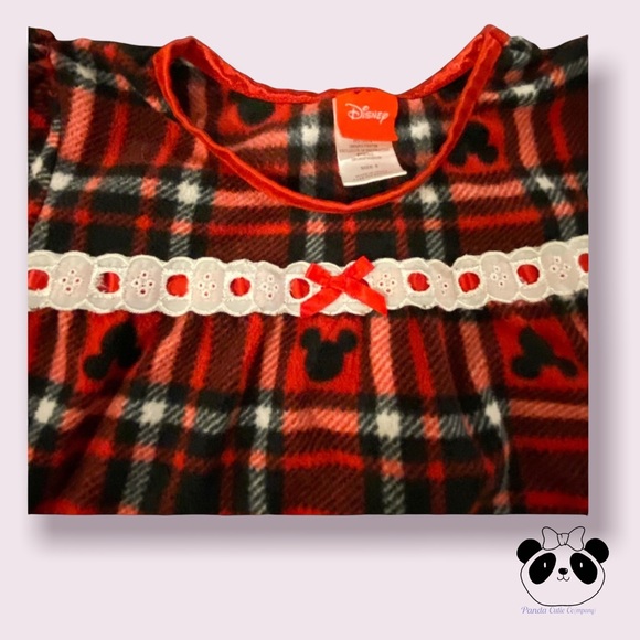 ⭐️ 3 for $22 | Girls Mickey Mouse Fleece Nightgown - Picture 5 of 6